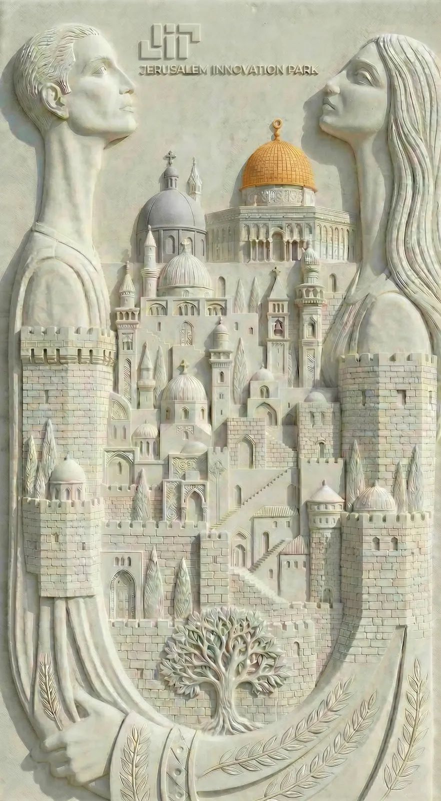 Jerusalem mural