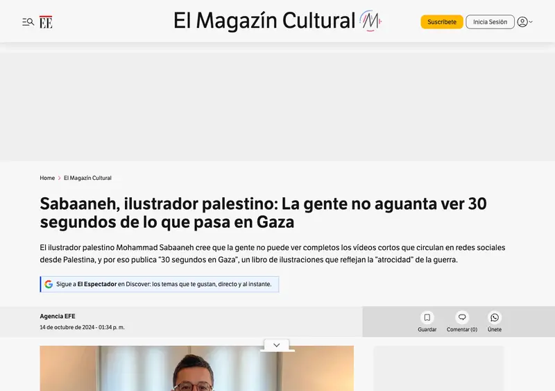 El Espectador (EFE) article