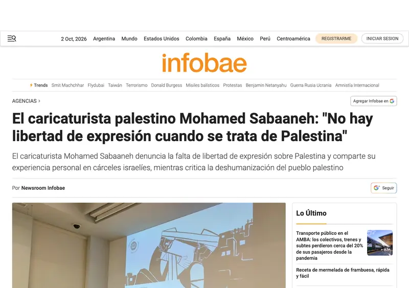 Infobae (Europa Press) article