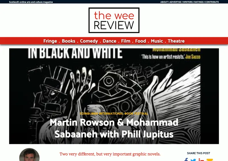 Edinburgh International Book Festival article