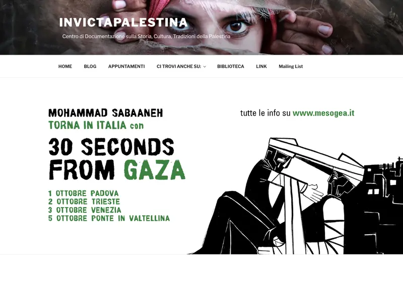 Invictapalestina article