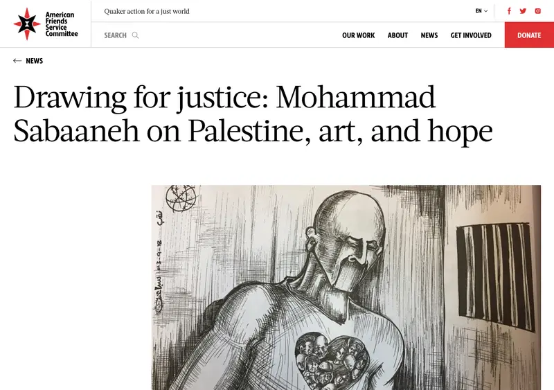 American Friends Service Committee article