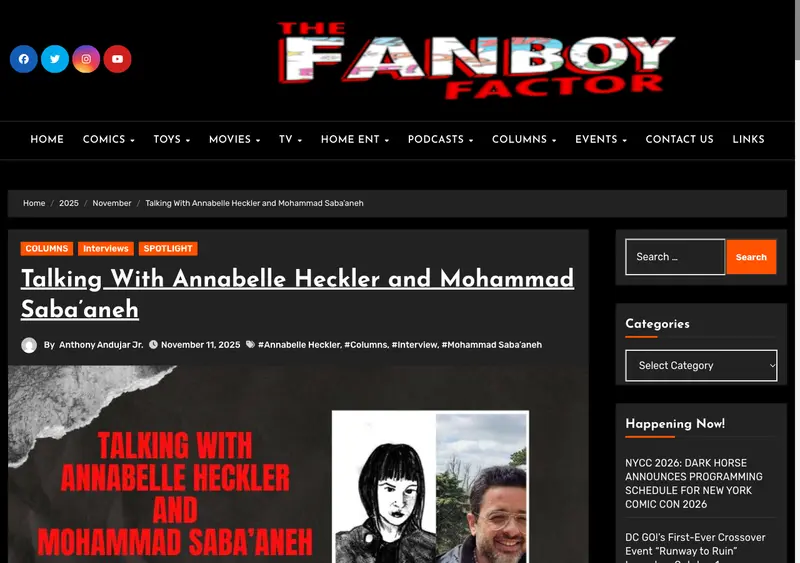 Fanboy Factor article