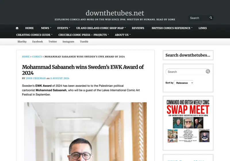 downthetubes.net article