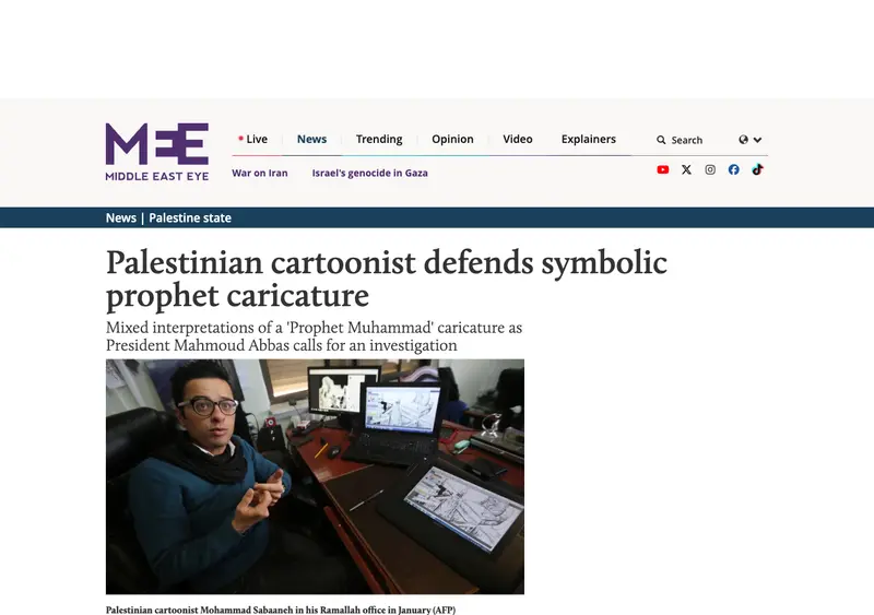 Middle East Eye article