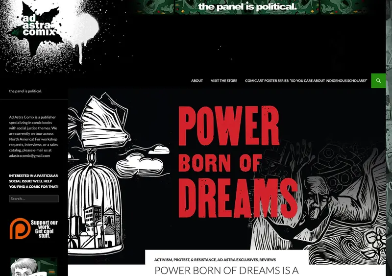 Ad Astra Comix article