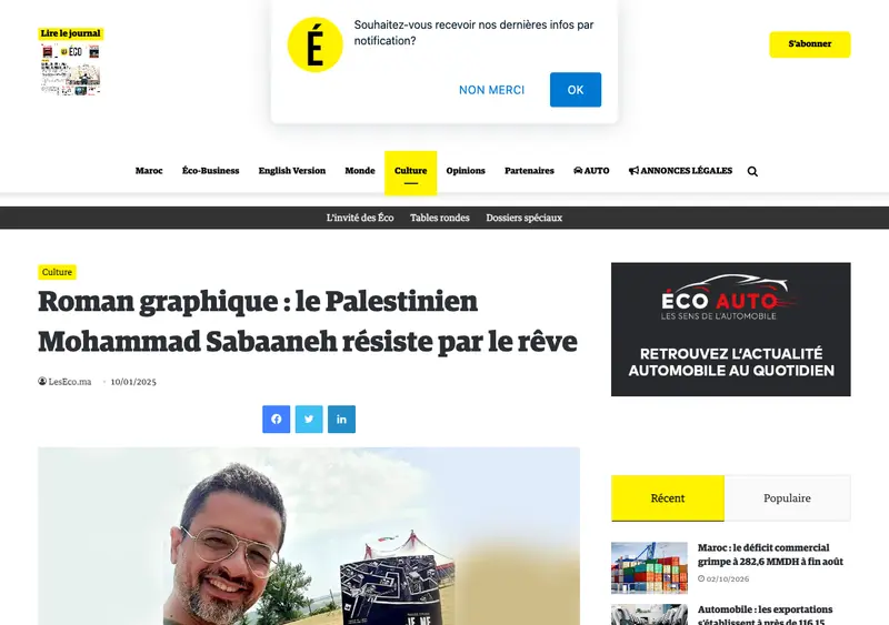 LesEco.ma article