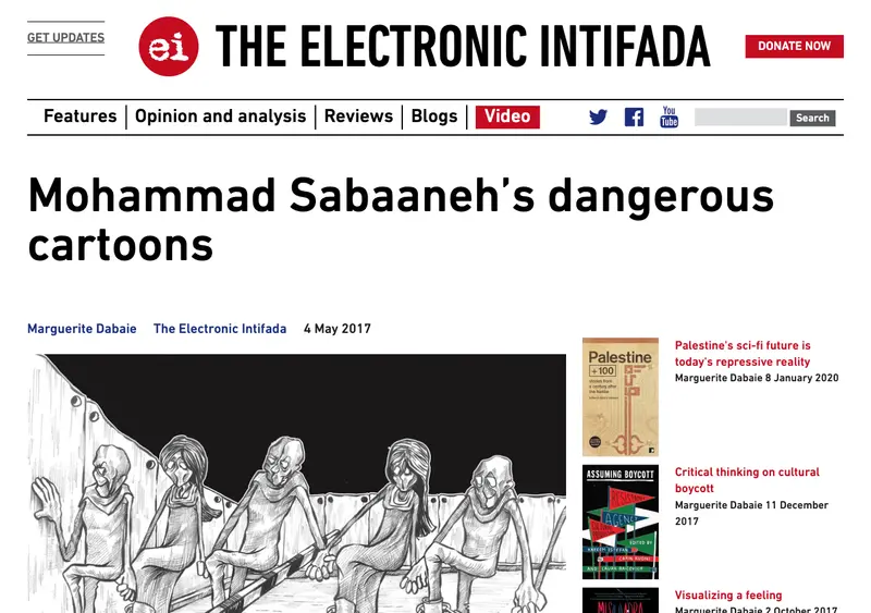 The Electronic Intifada article