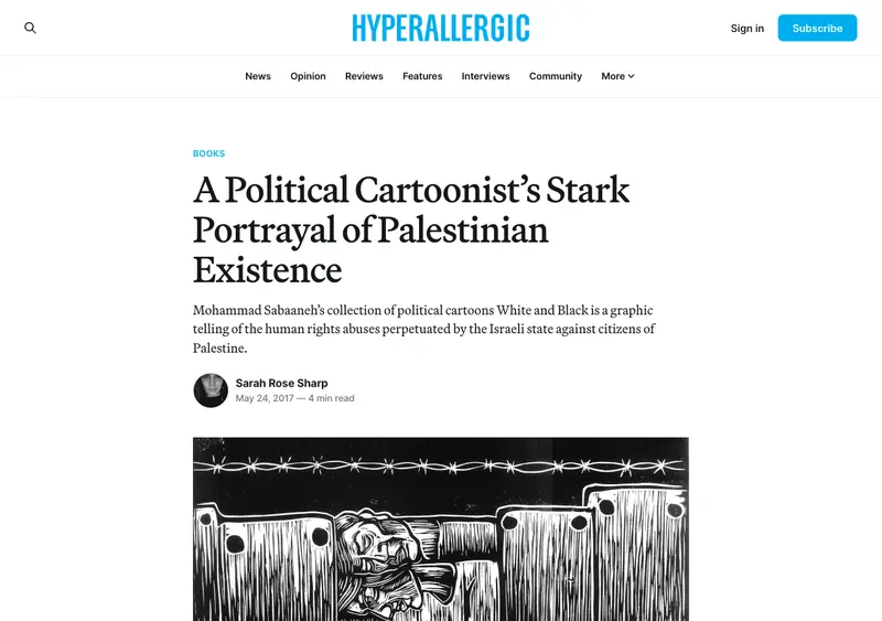 Hyperallergic article