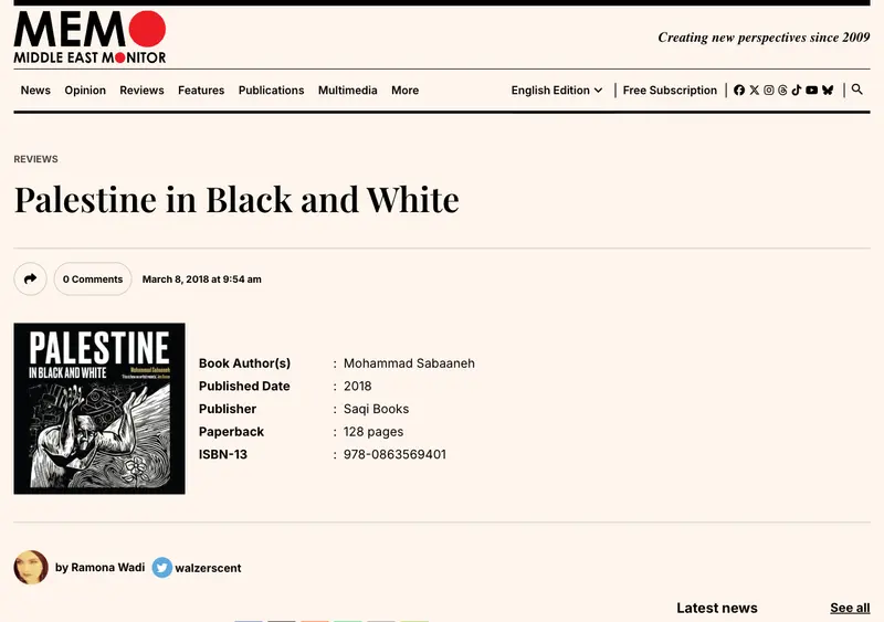 Middle East Monitor article